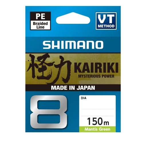 Picture of Shimano Kairiki 8 Mantis Green 150 mt